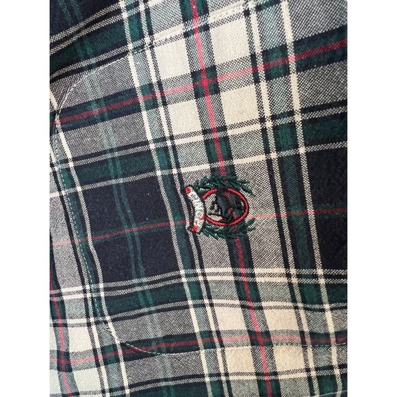 Cinch Western Shirt Cowboy Long Sleeve LARGE Button Front Plaid - Picture 6 of 10